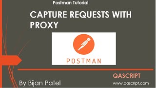 Postman Tutorial  Setup Proxy and Capture API Requests from another device [upl. by Farrar]