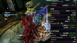 Warframe ORTHOS PRIME build 2023 [upl. by Evangelin832]