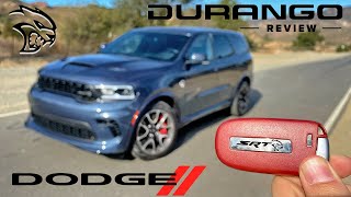 The 180MPH Dodge Durango SRT Hellcat is an Absurdly Awesome Family SUV InDepth Review [upl. by Lewis]