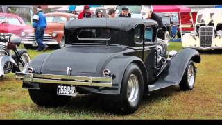 Karb Kings Rockabilly Hot Rod Rumble 2013 Kustom Car Show [upl. by Adi]