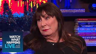 Anjelica Huston Jack Nicholson is ‘Very Big’  WWHL [upl. by Oirtemed609]