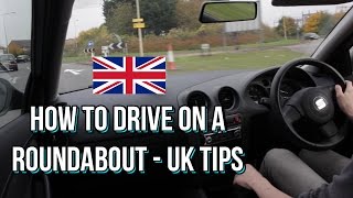 How to drive on roundabouts  UK Driving Tips [upl. by Coreen116]