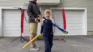 The Hitting Routine I Do With My 5 Year Old Son Baseball Hitting Drills For Youth [upl. by Ledba]