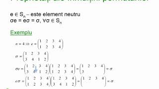 Produsul permutarilor  Algebra cls a 11a [upl. by Emery762]