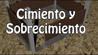 Cimiento y Sobrecimiento [upl. by Spillar]