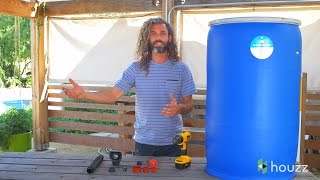 How to Install a Rain Barrel [upl. by Bonny]