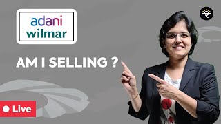 Adani Wilmar Ltd  Am I Selling  CA Rachana Ranade [upl. by Atsira]