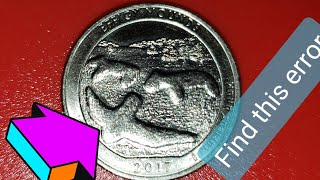 2017 Effigy Mound quarter error that could be worth money [upl. by Clein]