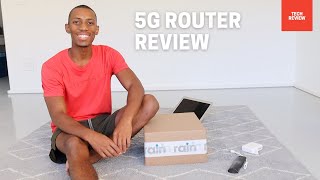 Rain 5G Router Unboxing Setup and Review  Up to 700Mbps for R999  Is this the fastest 5G Router [upl. by Inaffit804]