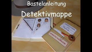 Fit in Deutsch  Bastelanleitung Detektivordner [upl. by Rechaba]