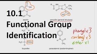 101 Functional Group Identification SL IB Chemistry [upl. by Aigil892]