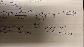 Synthesis of Methamphetamine [upl. by Neom533]