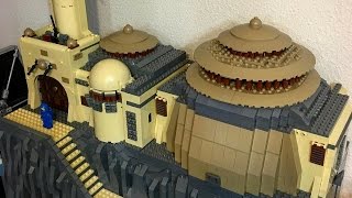 Lego Star Wars  Jabbas Palace MOC [upl. by Darci]