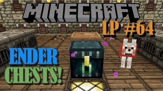 Ender Chests and Obsidian Generator  Minecraft LP 64 [upl. by Phares]