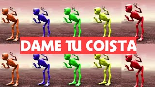 Dame Tu cosita  Different versions  Latest 2018  Colourful fastslow alien dance [upl. by Sessler]