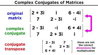 Complex Hermitian and Unitary Matrices [upl. by Priest]