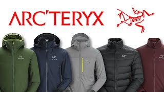 ArcTeryx top 5 jackets [upl. by Ecertal814]