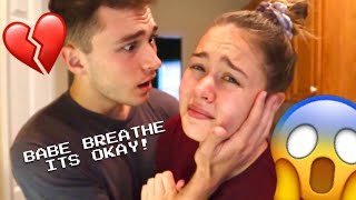 PANIC ATTACK PRANK ON BOYFRIEND REVENGE [upl. by Vardon]