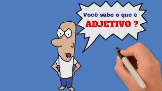 ADJETIVO  O que é Tipos e Flexão  Parte 1 I Português Online [upl. by Arratal]