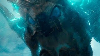 Godzilla King of the Monsters  All Mothra Scenes [upl. by Toolis131]