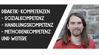 Kompetenzen im Unterricht Kompetenzerwerb Didaktik [upl. by Sochor]