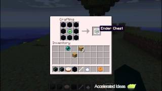 How to Craft an Ender Chest in Minecraft [upl. by Avik]