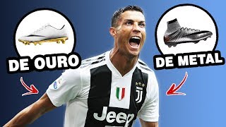 TOP 10 CHUTEIRAS ESPECIAIS DO CR7 [upl. by Robinson]