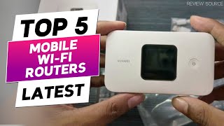 Best Mobile WiFi Routers 2025 LATEST TOP 5 PICKS [upl. by Morrison801]