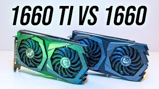 Nvidia GTX 1660 Ti vs 1660  16 Games Tested [upl. by Htnnek]