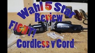 2019 Wahl senior cordless vs Corded Review [upl. by Fanny]