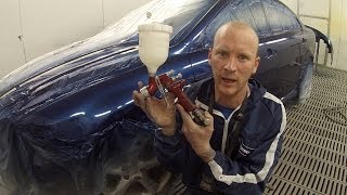 How to Spray Paint Clear over Base [upl. by Suchta]