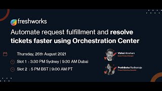 Automate Request Fulfillment amp Resolve Tickets Faster with Freshservice Orchestration  SaaS Leaders [upl. by Saphra311]