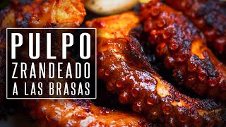 PULPO ZARANDEADO quota las brasasquot 🐙 Gfood [upl. by Froma]