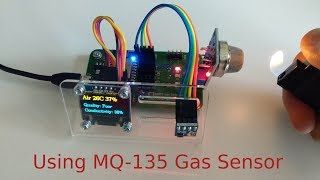 MQ135 Gas Sensor Module [upl. by Eissoj759]