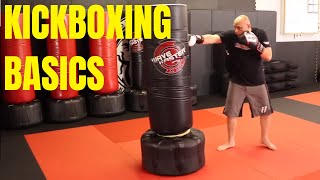 KICKBOXING FUNDAMENTALS Basic Kickboxing Techniques To Get You Started [upl. by Annavoeg]