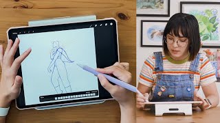 Character Animation in Procreate How to Add Detail [upl. by Aubree106]