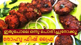 Rohu Fish Fry  രോഹു ഫിഷ് ഫ്രൈ [upl. by Oregolac]