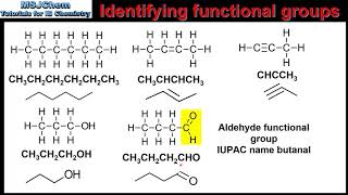 S322 Identifying functional groups [upl. by Lynette300]