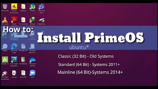 How to Install PrimeOS Classic Standard amp Mainline [upl. by Hammock]