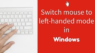 Switching your mouse to lefthanded mode [upl. by Ociral]