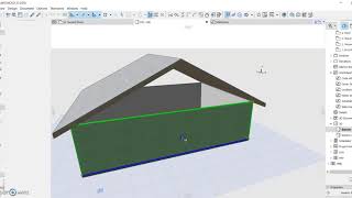 How to create a gable roof [upl. by Panthea]