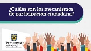 MECANISMOS DE PARTICIPACIÓN CIUDADANA  PLEBISCITO [upl. by Katrine]