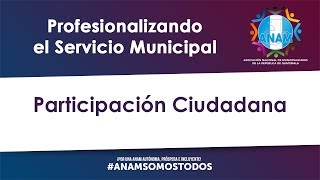 Participación Ciudadana [upl. by Adnamma]