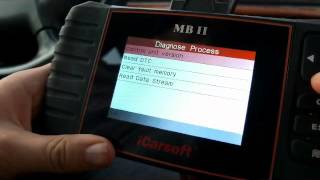 Review of iCarsoft MB II OBD 2 Diagnostic Scanner [upl. by Aynat]