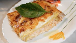 Lasagne au saumon [upl. by Newsom]