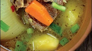 Beef Bone Soup Recipe [upl. by Oirtemed846]