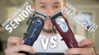 WAHL Cordless Senior Review  Magic Clip comparison [upl. by Manley]