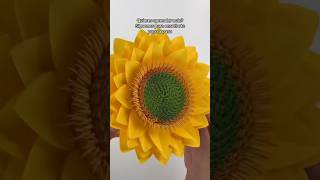 Como hacer Girasoles de Papel [upl. by Emeric]