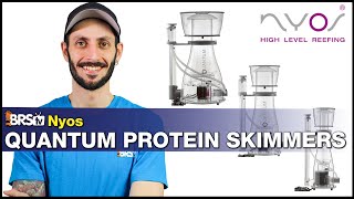 Nyos Quantum Protein Skimmer A crystal clear skimmer for crystal clean reef tank [upl. by Scoter]