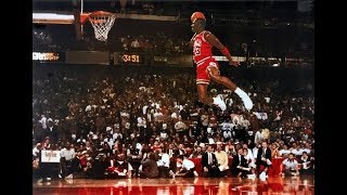 Michael Jordan Slam Dunk Contest 1987  Champion  NBA Highlights HD [upl. by Mechling828]